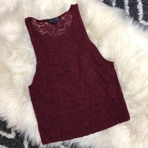 American Eagle soft & sexy lace crop top ✨